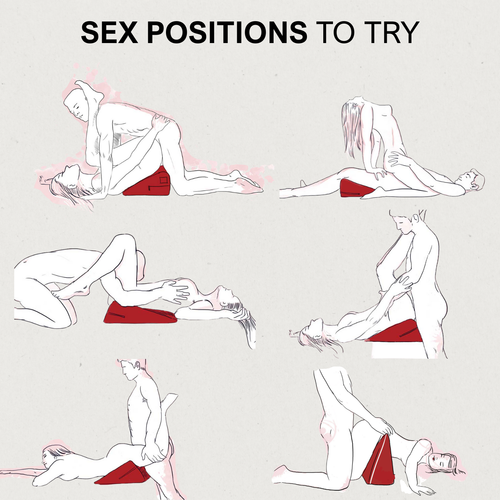 Plush Kiss™ Wedge Sex Pillow