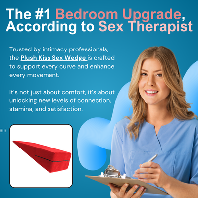 Plush Kiss™ Wedge Sex Pillow