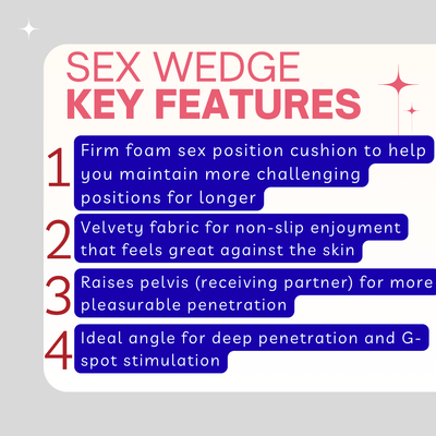 Plush Kiss™ Wedge Sex Pillow